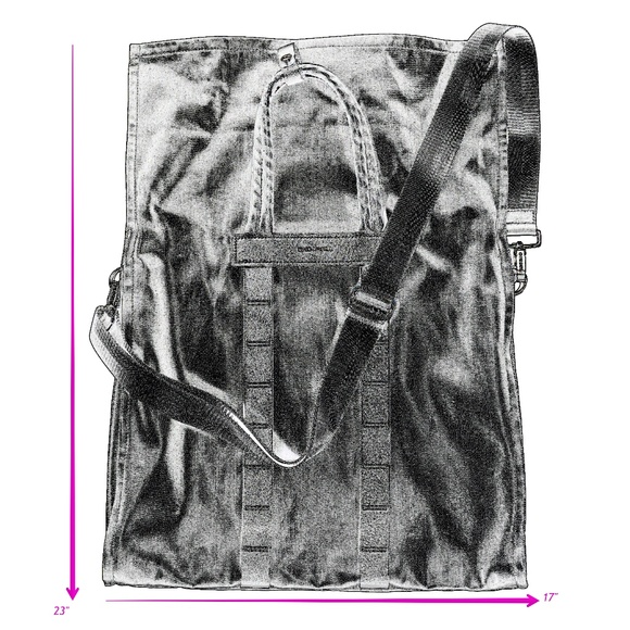 DIESEL Textured Crossbody/Satchel/Travel Bag - Picture 15 of 15